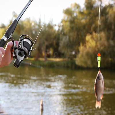 6Pcs 3 Styles EVA Fishing Foam Float Fishing Rig Float AJEW-HY0001-67-1