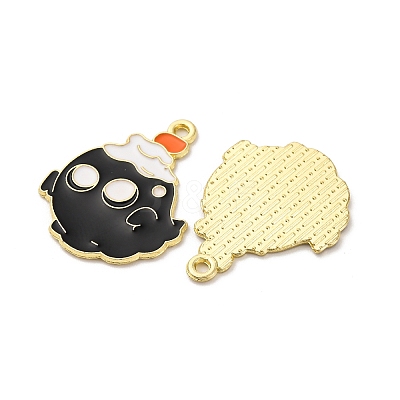 Halloween Alloy Enamel Pendants LS-STAS-I354-01G-C01-1