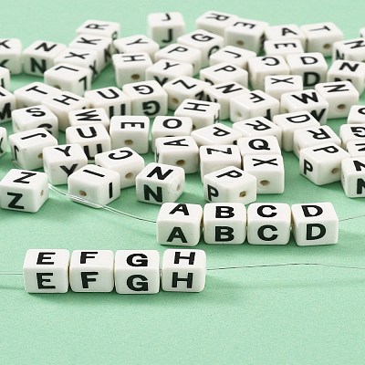 20Pcs Porcelain Beads PORC-FS0001-08U-1