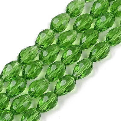 Transparent Glass Beads Strands EGLA-N013-T4mm-D14-1