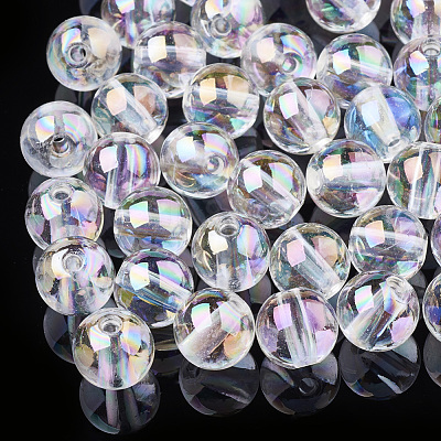 Transparent Acrylic Beads MACR-S361-01-14mm-1
