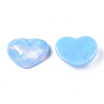 Transparent Resin Cabochons CRES-N031-003A-B14-1