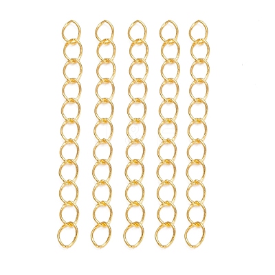 Iron Ends with Twist Chains CH-R001-G-5cm-1