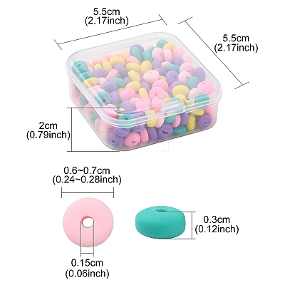 Handmade Polymer Clay Beads CLAY-YW0001-88B-1