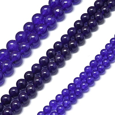 Natural Malaysia Jade Beads Strands G-L645-C01-4mm-07-1
