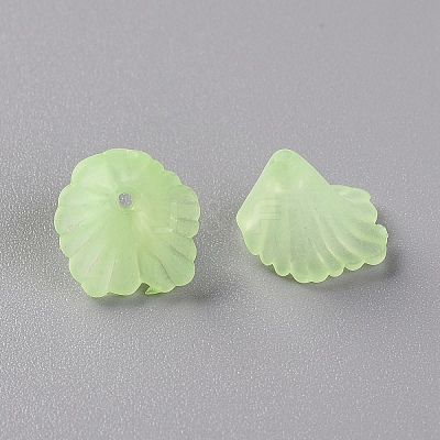 Frosted Acrylic Bead Caps LS-MACR-S371-10A-728-1