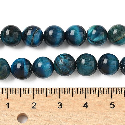 Grade B Natural Tiger Eye Beads Strands G-F591-18-8mm-02-01-1