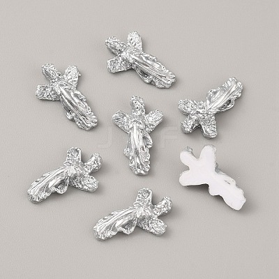 Virgin Mary Resin Cabochons MRMJ-WH0075-63A-1