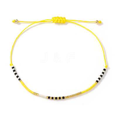 Bohemian Glass Seed Bead Braided Bracelets WO6368-13-1