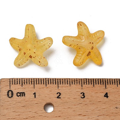 Opaque Acrylic Beads OACR-H056-02I-1