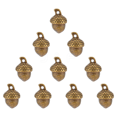 10Pcs Tibetan Style Alloy Pendants FIND-UN0003-15-1
