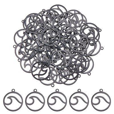 304 Stainless Steel Pendants STAS-UN0044-39-1
