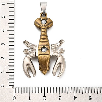 Tibetan Style Alloy Pendants FIND-C081-01A-02-1