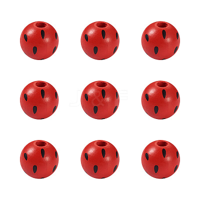Natural Wooden Beads WOOD-TAC0010-03A-1