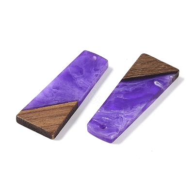Resin & Wood Pendants WOOD-F015-04A-1