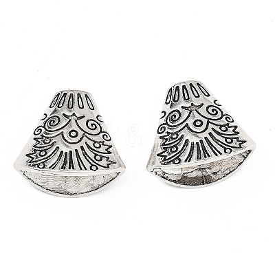 Tibetan Style Alloy Bead Cone LS-TIBE-00756-AS-RS-1