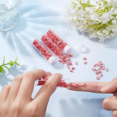 452Pcs 2 Style 2-Hole Opaque Glass Seed Beads SEED-NB0001-76-1