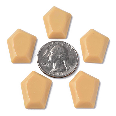Opaque Acrylic Cabochons MACR-S373-142-A13-1