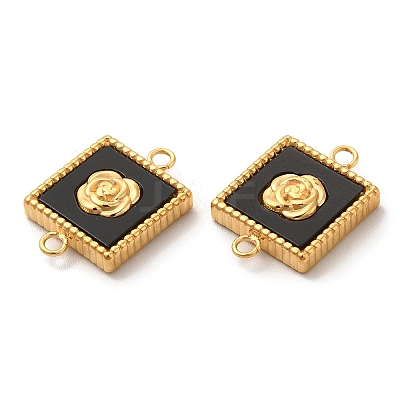 PVD Vacuum Plating 304 Stainless Steel Connector Charms STAS-A079-05G-1