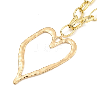 Alloy Pendant Necklaces NJEW-K261-08A-KCG-1