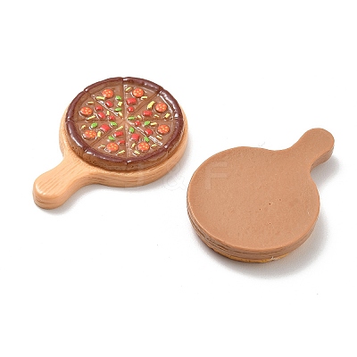 Opaque Resin Imitation Food Cabochons RE-E002-01-1