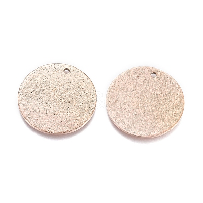 Ion Plating(IP) 304 Stainless Steel Pendants LS-STAS-G211-20mm-02RG-1