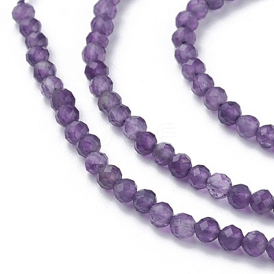 Natural Amethyst Beads Strands G-F619-12-2mm-1