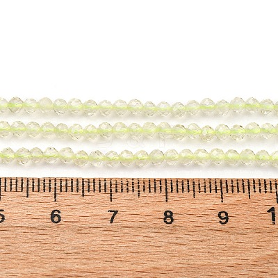 Natural Lemon Quartz(Heated) Beads Strands G-B142-A03-3mm-1