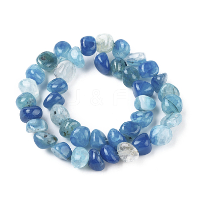 Natural Agate Beads Strands G-L560-L13-1