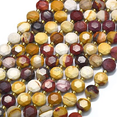 Natural Mookaite Beads Strands G-C116-A111-01-1