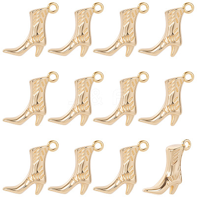 15Pcs Brass Pendants KK-BBC0019-21-1