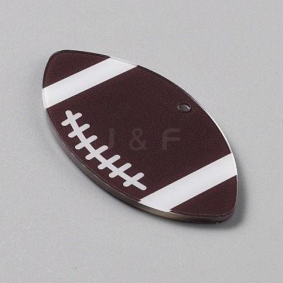 Acrylic Pendants OACR-WH20003-02B-1