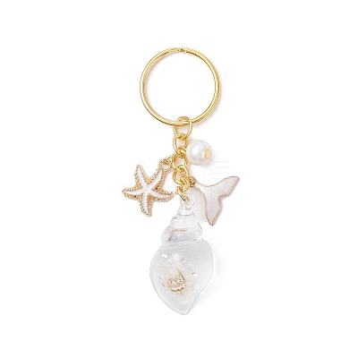 Luminous Transparent Acrylic Keychains KEYC-JKC01357-02-1