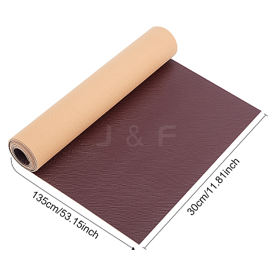 Imitation Leather Fabric DIY-WH0221-23C-1