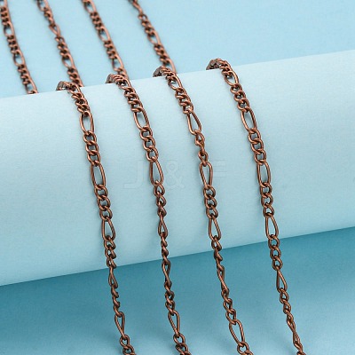 Iron Handmade Chains Figaro Chains Mother-Son Chains CHSM005Y-R-1