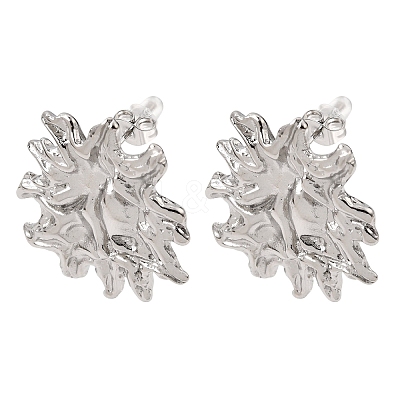 304 Stainless Steel Stud Earrings for Women SA-CBA3E4B-01P-1