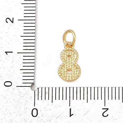 Brass Charms KK-G544-10G-08-1