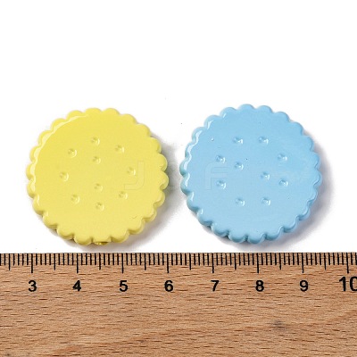 Baking Paint Opaque Acrylic Beads MACR-F080-15-1