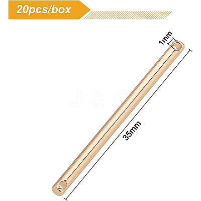 Brass Links Connectors KK-BC0006-52G-1