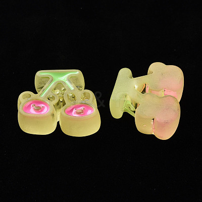 Transparent Acrylic Beads MACR-S374-04B-01-1