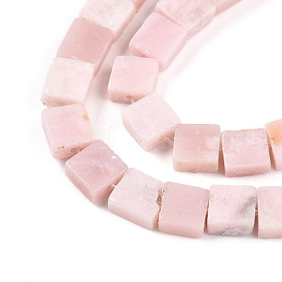 Natural Pink Opal Beads Strands G-N346-05A-10-1