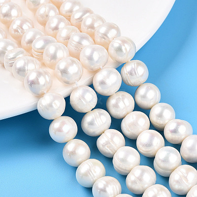 Natural Cultured Freshwater Pearl Beads Strands PEAR-N016-11A-1