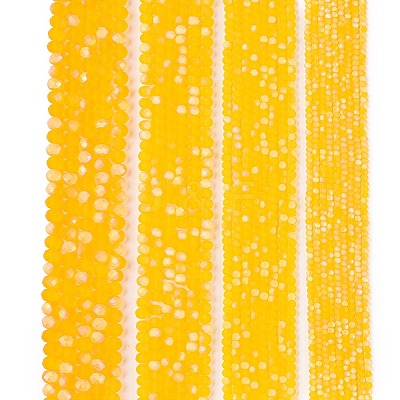 Transparent Glass Beads Strands EGLA-A044-T2mm-MB05-1