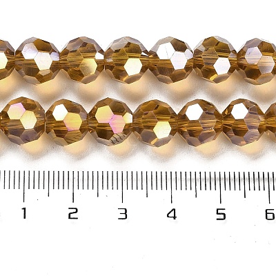Transparent Glass Beads EGLA-A035-T10mm-B04-1