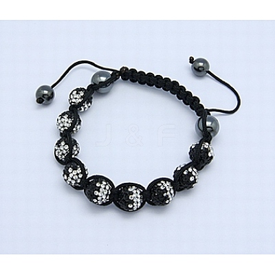 Fashion Bracelets X-BJEW-B025-CK-14-1