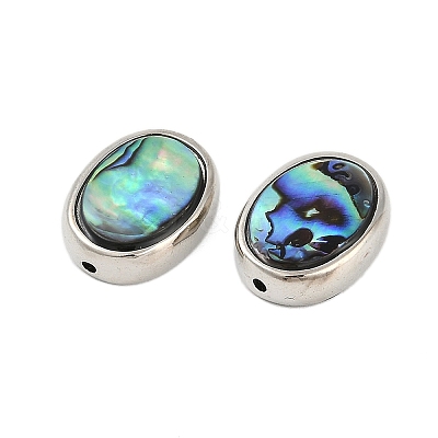 Natural Paua Shell Beads SSHEL-M024-03B-P-1