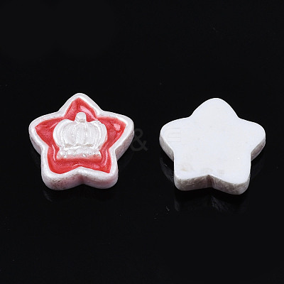 Opaque Resin Cabochons CRES-S302-72D-1