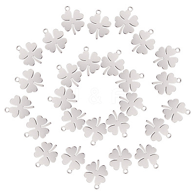 50Pcs 304 Stainless Steel Charms STAS-AR0001-45-1