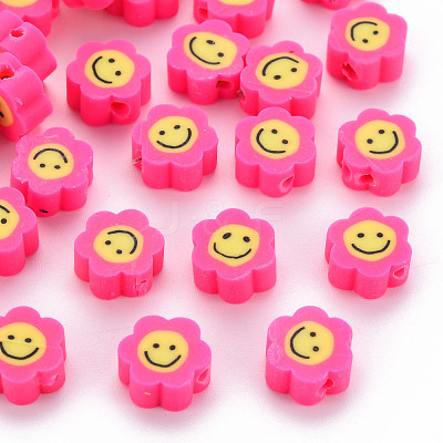 Handmade Polymer Clay Beads CLAY-N011-011D-1