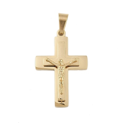 Jesus Theme 304 Stainless Steel Pendants STAS-D387-01C-G-1
